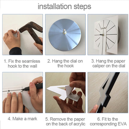 40 inch Creative Living Room Decorative Ticking Wall Clock