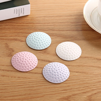10 PCS Rubber Door Handle Mute Wall Pad Anti-collision Pad, Random Color Delivery, Size: 5 * 1cm