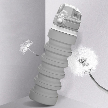 500mL Outdoor Travel Silicone Foldable Kettle Telescopic Cup Sports Drinking Bottle - DealBuddy