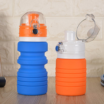 500mL Outdoor Travel Silicone Foldable Kettle Telescopic Cup Sports Drinking Bottle - DealBuddy