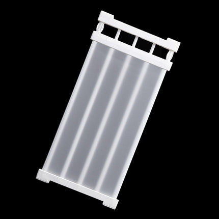 Wardrobe Storage Layered Baffle Cabinet Shelf Dormitory Partition Cupboard Partition Board, Width: 24cm, Stretch Range: 30-40cm