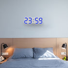 Multi-Function Large 3D LED Digital Wall Alarm Clock with Snooze Function, 12/24 Hours Display for Home, Kitchen, Office, DC 5V, CE Certificated, White Body Green Characters, White Body Blue Characters, White Body Red Characters                        ... - DealBuddy