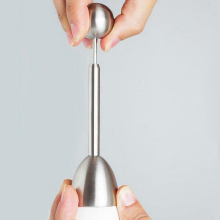Kitchen Tools Stainless Steel Egg Scissors Opener, Size: 4.5*14.5cm