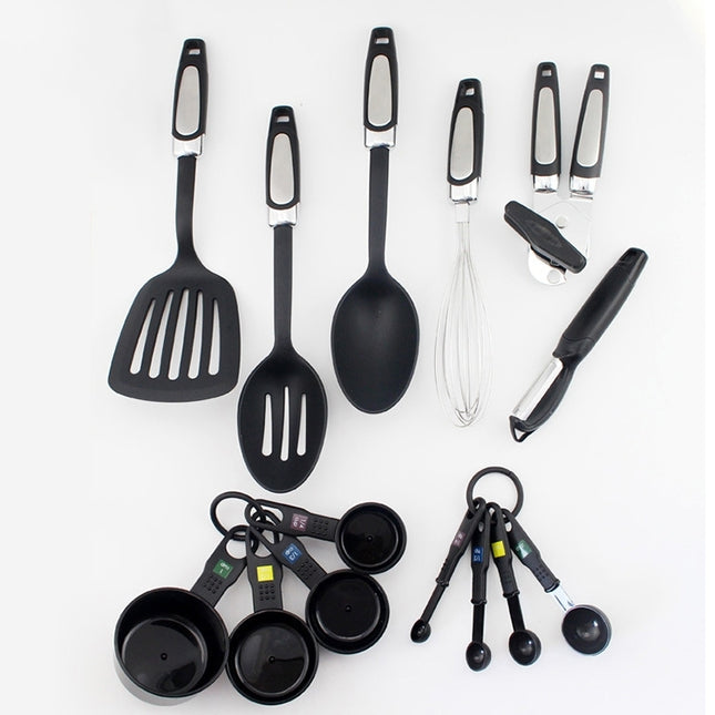 Multi-function Fourteen Piece Suit Kitchen Utensils Set Heat Resitant Cooking Bake Tool
