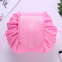 Travel Large Volume Drawstring Bag Cosmetic Sundries Storage Bag, Pink, Light Grey, Light Pink, Mint Green, Navy Blue, Red, Black - DealBuddy