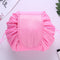 Travel Large Volume Drawstring Bag Cosmetic Sundries Storage Bag, Pink, Light Grey, Light Pink, Mint Green, Navy Blue, Red, Black - DealBuddy
