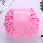 Travel Large Volume Drawstring Bag Cosmetic Sundries Storage Bag, Pink, Light Grey, Light Pink, Mint Green, Navy Blue, Red, Black - DealBuddy