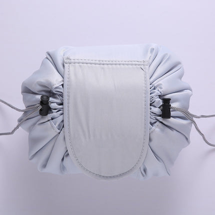 Travel Large Volume Drawstring Bag Cosmetic Sundries Storage Bag, Pink, Light Grey, Light Pink, Mint Green, Navy Blue, Red, Black - DealBuddy