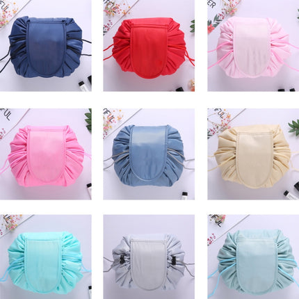 Travel Large Volume Drawstring Bag Cosmetic Sundries Storage Bag, Mint Green, Navy Blue, Red, Black, Pink, Light Grey, Light Pink - DealBuddy