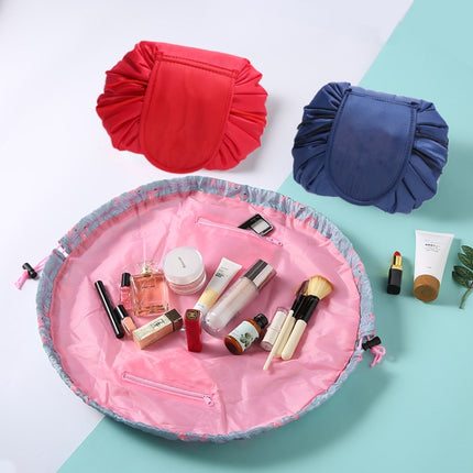 Travel Large Volume Drawstring Bag Cosmetic Sundries Storage Bag, Mint Green, Navy Blue, Red, Black, Pink, Light Grey, Light Pink - DealBuddy