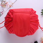 Travel Large Volume Drawstring Bag Cosmetic Sundries Storage Bag, Pink, Light Grey, Light Pink, Mint Green, Navy Blue, Red, Black - DealBuddy