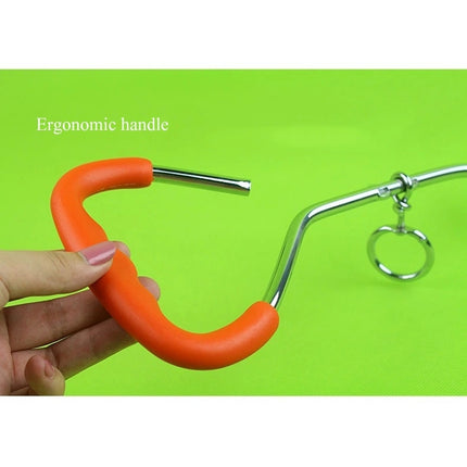 Dog Pile Fixation Spiral Nail with Handle For Medium Small Dog Long Training Outdoor, Size: 45cm*9mm, Size: 45cm*9mm - DealBuddy