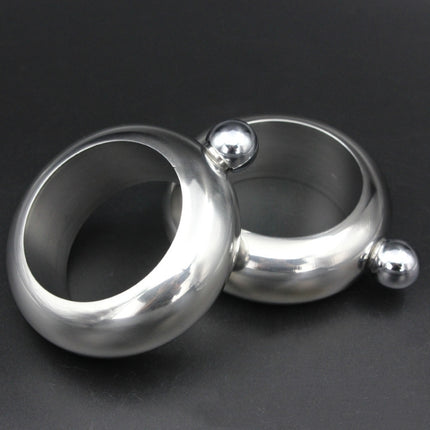 Fashion Creative 100ML Thickened Stainless Steel Bracelet Jug  3.5 Oz