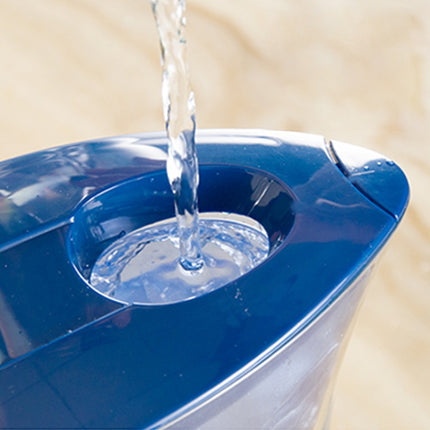 1.3L Portable Home Kitchen Activated Carbon Filter Cold Water Bottle, 1.3L (Blue) - DealBuddy