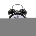 Fashion Mute Metal Alarm Clock with Night Light, Size: 12*8.5cm - DealBuddy