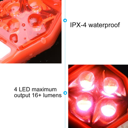 Multifunctional Outdoor Bicycling Running Warning Light Bicycle Taillight LED Back Clip Light - DealBuddy