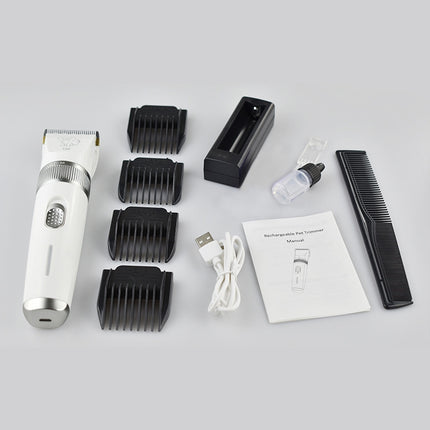 Q6 USB Charging Electric Pet Shaver with Four Combs, Q6 Shaver - DealBuddy