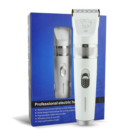 Q6 USB Charging Electric Pet Shaver with Four Combs, Q6 Shaver - DealBuddy