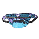 Sequins Waist Bag Double Color Makeup Bag Mermaid Purses Chest Pack Women Girl Travelling Mobile Phone Bag
