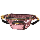 Sequins Waist Bag Double Color Makeup Bag Mermaid Purses Chest Pack Women Girl Travelling Mobile Phone Bag