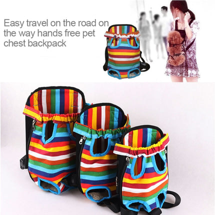 Front Pet Carrier Dog Backpack Bag, Size：L, Size：L - DealBuddy