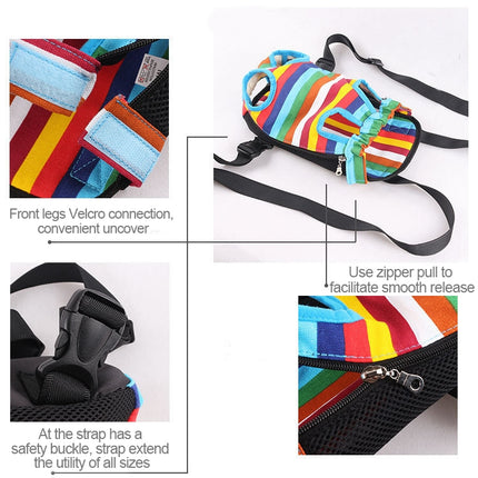 Front Pet Carrier Dog Backpack Bag, Size：L, Size：L - DealBuddy