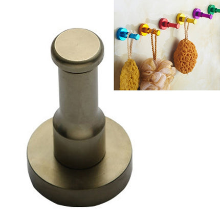 Color Personality Space Aluminum Round Hook Single Hook Kitchen Color Clothes Hook No Rust - DealBuddy