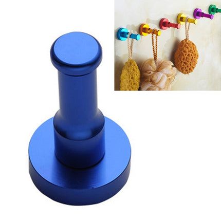 Color Personality Space Aluminum Round Hook Single Hook Kitchen Color Clothes Hook No Rust - DealBuddy