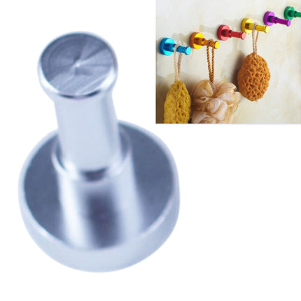 Color Personality Space Aluminum Round Hook Single Hook Kitchen Color Clothes Hook No Rust - DealBuddy