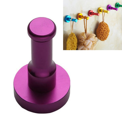 Color Personality Space Aluminum Round Hook Single Hook Kitchen Color Clothes Hook No Rust - DealBuddy