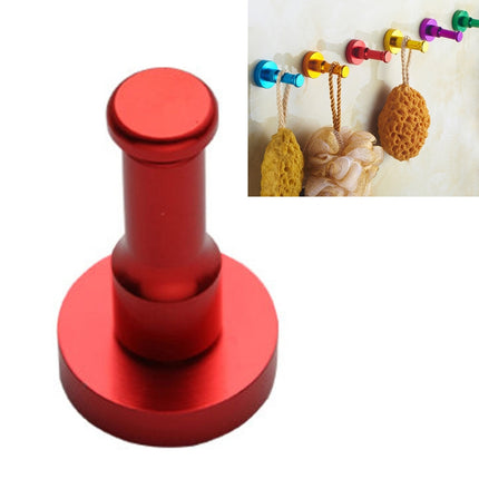 Color Personality Space Aluminum Round Hook Single Hook Kitchen Color Clothes Hook No Rust - DealBuddy