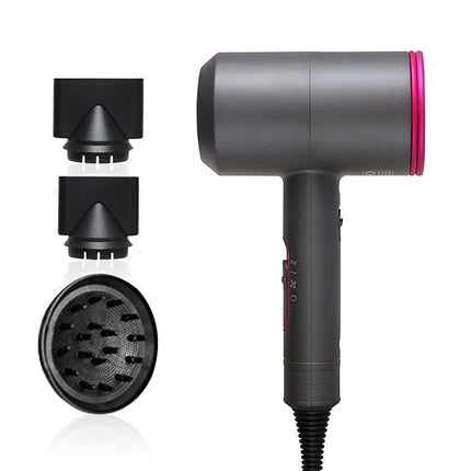 High-power Anionic Cold Hot Air Constant Temperature Hair Dryer, EU Plug - DealBuddy