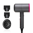High-power Anionic Cold Hot Air Constant Temperature Hair Dryer, EU Plug - DealBuddy