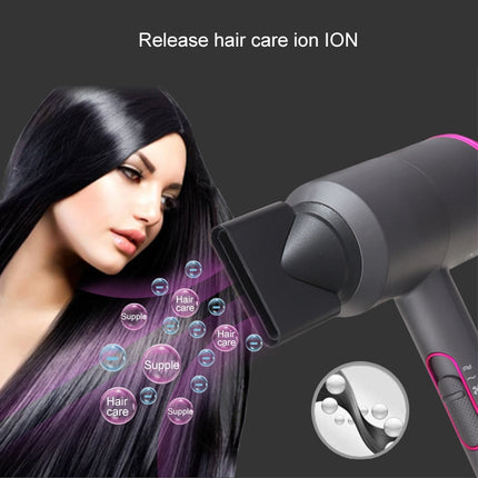 High-power Anionic Cold Hot Air Constant Temperature Hair Dryer, EU Plug - DealBuddy