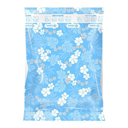 Space Saving Orchids Pattern Vacuum Storage Bag, Thinken Quilts Clothing Vacuum Seal Storage Bag, Size: 80*110 cm