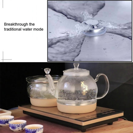 Pumping Type Automatic Add Water Full Intelligent Electric Glass Kettle Pumping Boiled Tea Stove Set