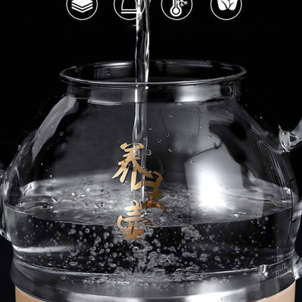 Pumping Type Automatic Add Water Full Intelligent Electric Glass Kettle Pumping Boiled Tea Stove Set