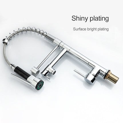 KE6024 Multifunctional Spring Drawing Cold Hot Mixing Water Nozzle Water Filter Adapter Water Purifier Saving Tap