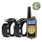 880-2 800 Yards Rechargeable Remote Control Collar Dog Training Device Anti Barking Device, 880-2 Black Black, 880-2 Black+Orange - DealBuddy