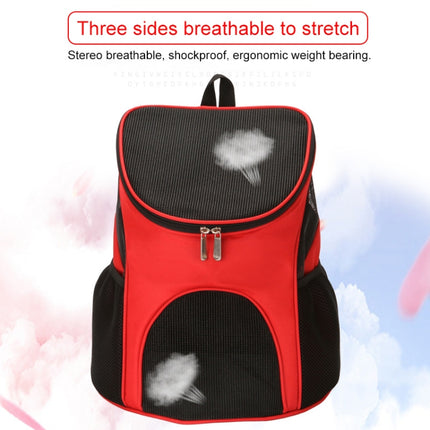Portable Folding Nylon Breathable Pet Carrier Backpack, Size: 45 x 36 x 31cm, Size: 45 x 36 x 31cm Black, Size: 45 x 36 x 31cm Coffee, Size: 45 x 36 x 31cm Blue, Size: 45 x 36 x 31cm Red - DealBuddy