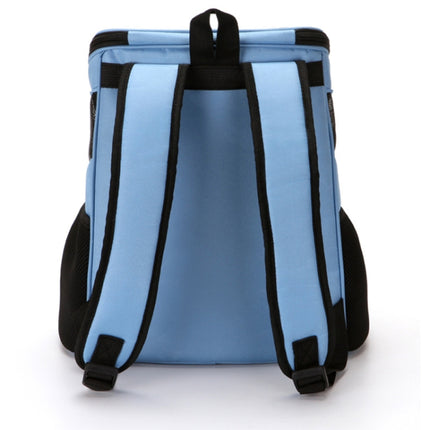 Portable Folding Nylon Breathable Pet Carrier Backpack, Size: 33 x 30 x 24cm, Size: 33 x 30 x 24cm Black, Size: 33 x 30 x 24cm Coffee, Size: 33 x 30 x 24cm Blue, Size: 33 x 30 x 24cm Red - DealBuddy
