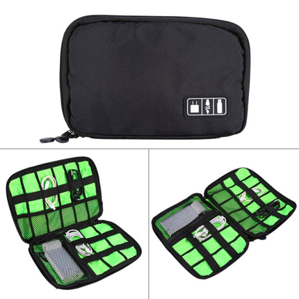Portable Travel Organizer Storage Collection Bag Case Pouch Digital Gadget Electronic Accessories, Size: 25.7*18.5*1.2cm