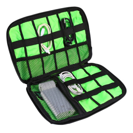 Portable Travel Organizer Storage Collection Bag Case Pouch Digital Gadget Electronic Accessories, Size: 25.7*18.5*1.2cm