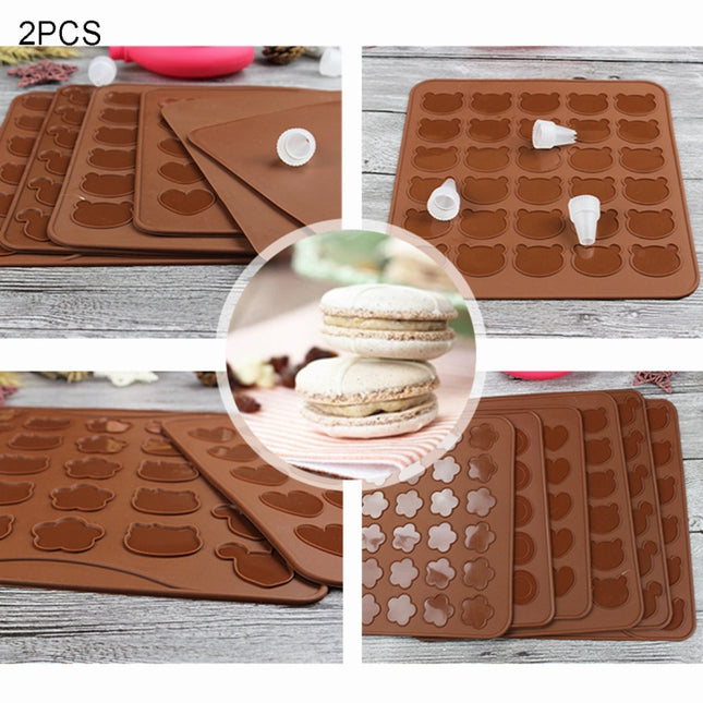 Kitchen Roast Silicone Macaron Oven Baking Pad, Size: 26*29cm