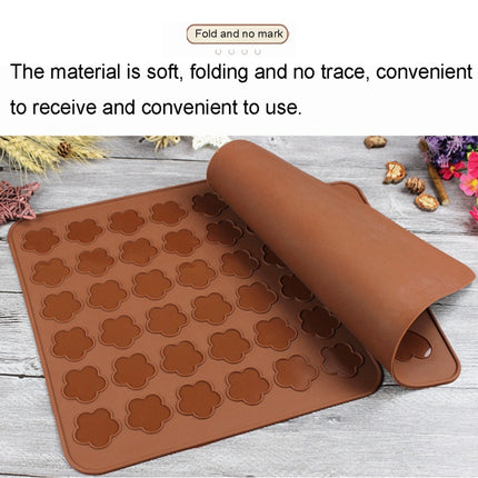 Kitchen Roast Silicone Macaron Oven Baking Pad, Size: 26*29cm