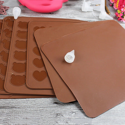Kitchen Roast Silicone Macaron Oven Baking Pad, Size: 26*29cm