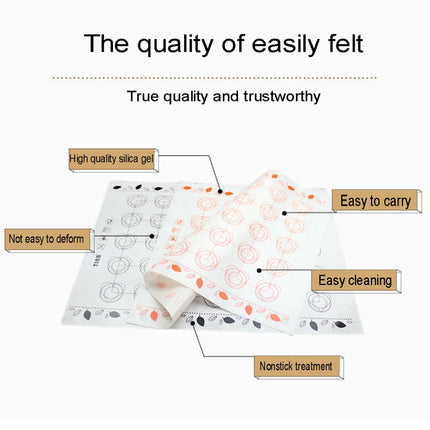 Kitchen Multi-function Roast Macaron Sugar not Sticky Pad & Kneading Pad & Insulation Pad, Size: 40*30cm, Insulation Pad, Sugar not Sticky Pad - DealBuddy