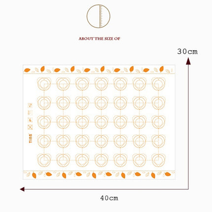Kitchen Multi-function Roast Macaron Sugar not Sticky Pad & Kneading Pad & Insulation Pad, Size: 40*30cm, Insulation Pad, Sugar not Sticky Pad - DealBuddy
