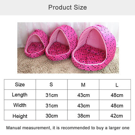 Small Pet Dogs Cats House Creative Yurt Shape Dog House, Size: L, 42*48*48cm, Size: L - DealBuddy