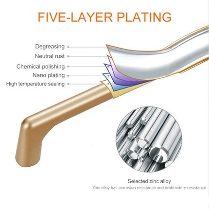 9011-160 Modern Simple Cabinet Door Handle Drawer Wardrobe Zinc Alloy Handle